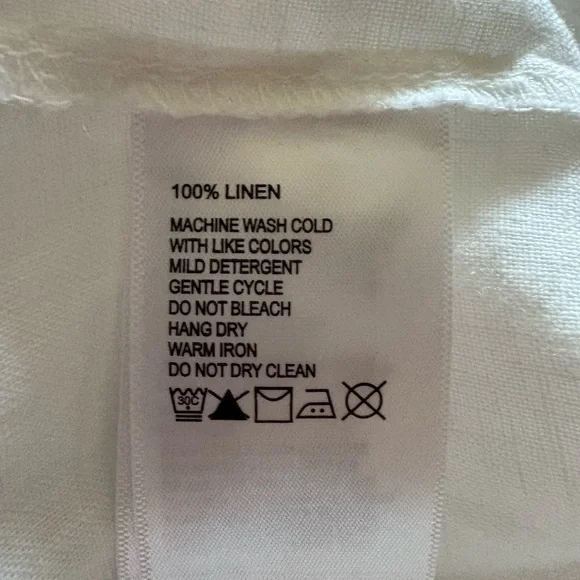 Tommy Bahama jean type White linen Jacket - Picture 4 of 5